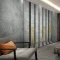 Custom Mural Wallpaper 3D Rectangle Sterep Space Gray Art Fresco