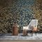 Custom Mural Wallpaper Modern Light Luxury Geometric Relief Art Fresco
