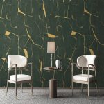 Custom Mural Wallpaper Modern Light Luxury Simple Abstract Lines Fresco - Image 3