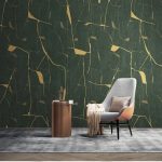 Custom Mural Wallpaper Modern Light Luxury Simple Abstract Lines Fresco - Image 4