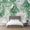 Custom Photo Mural Modern Tropical Plant Wall Painting