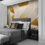 Custom Photo Wallpaper Modern Simple 3D Diamond Stereoscopic Background Wall Mural - Image 3